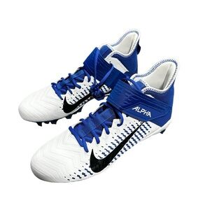 Nike Alpha Menace Pro 2 Mid Football Cleats BV3945-101 Team Royal Size 12
